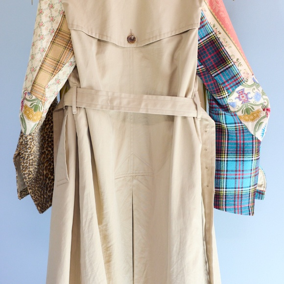 Junya Watanabe 2017 Patchwork Beige Trench Coat - Picture 5 of 16